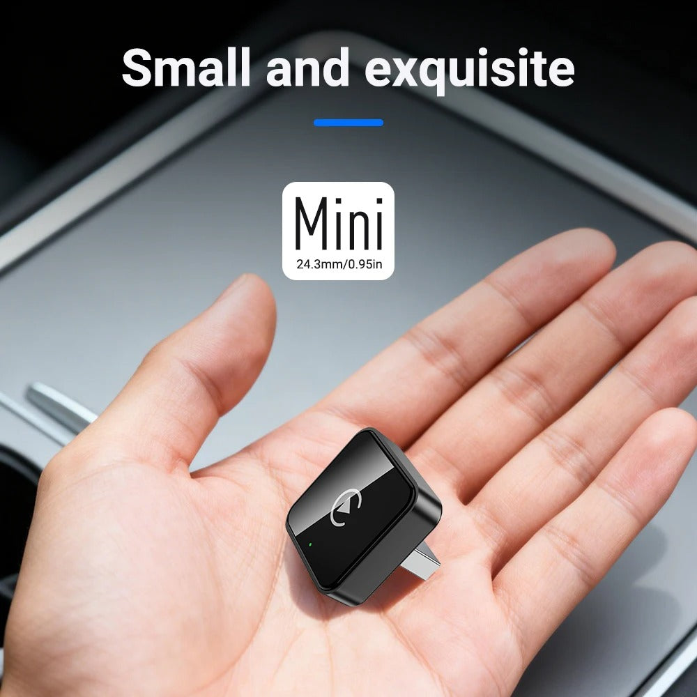 New 2in1 Wired to Wireless CarPlay Adapter