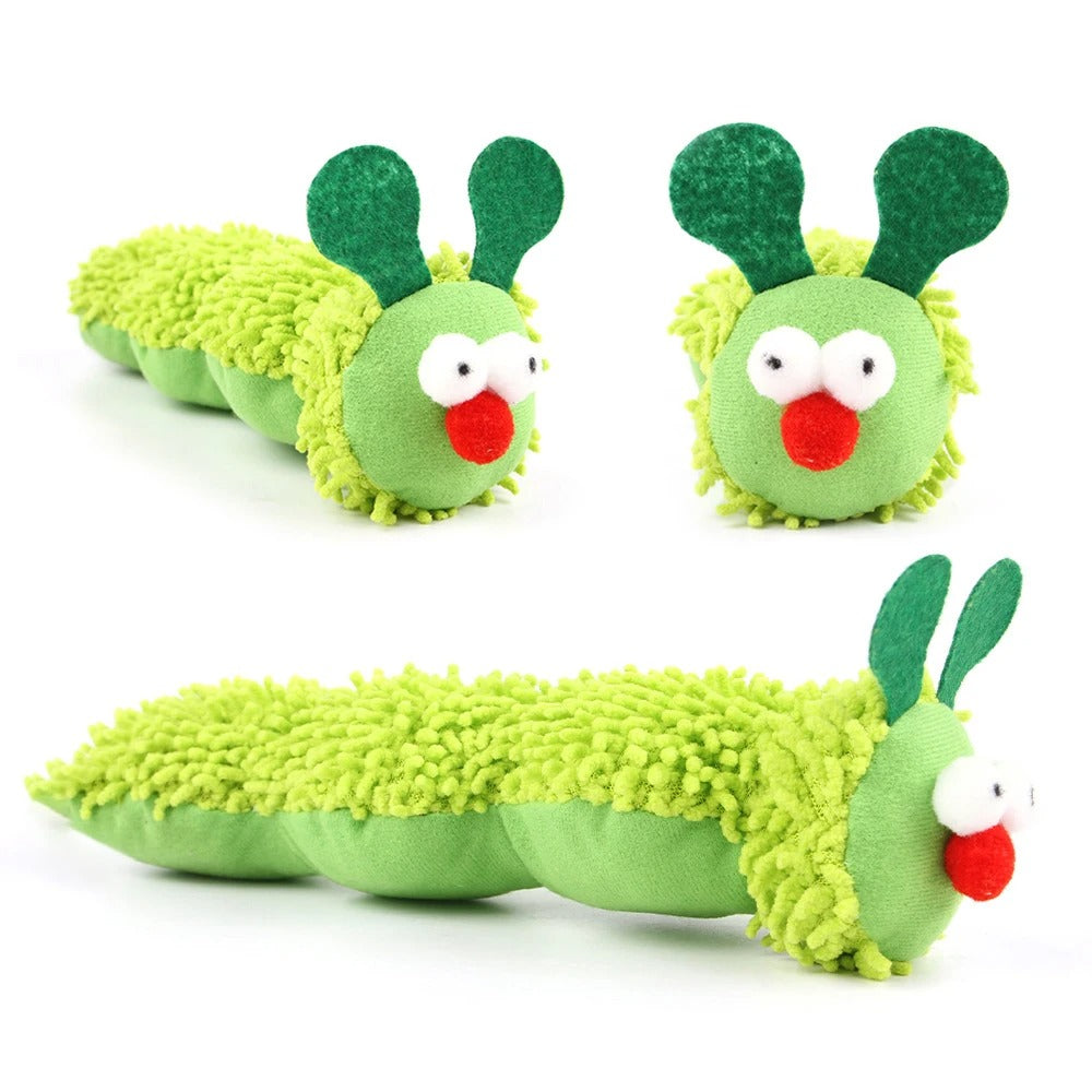 Cat Chew Toys Caterpillar Catnip