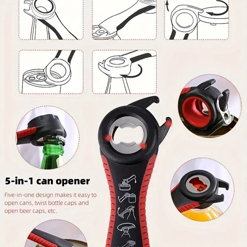 5-in-1 Beer Bottle Can Opener
