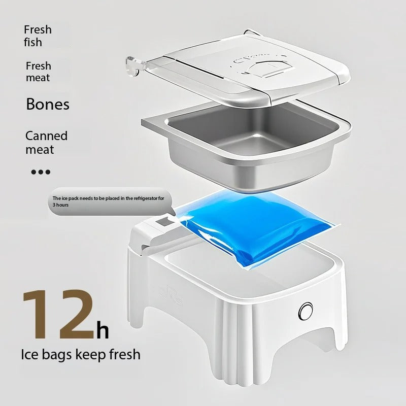 Smart Cat Bowl Pet Feeder Bowl Cat Dog