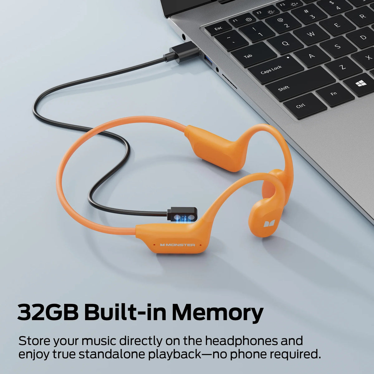 Monster BC300 Bone Conduction Bluetooth 6.0 Headphone