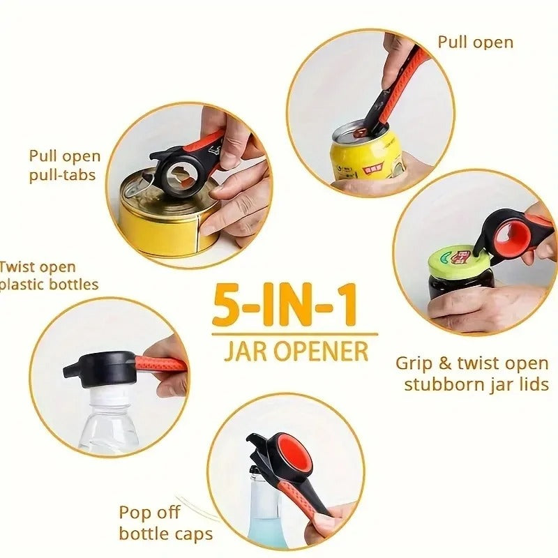 5-in-1 Beer Bottle Can Opener