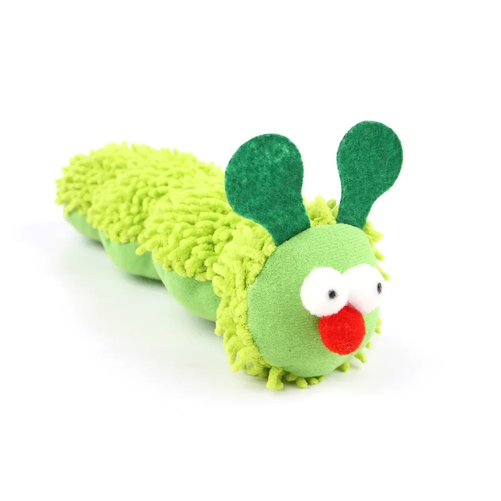 Cat Chew Toys Caterpillar Catnip
