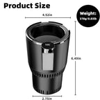 Portable Car Smart Temperature Control Cup Holder 2-in-1