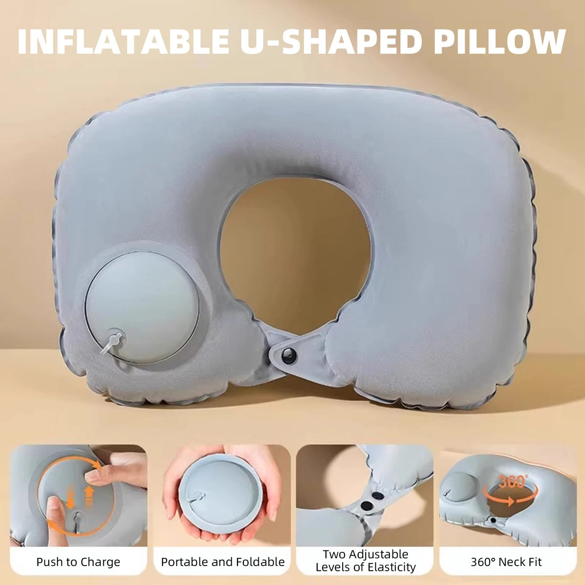 Inflatable Neck Pillow